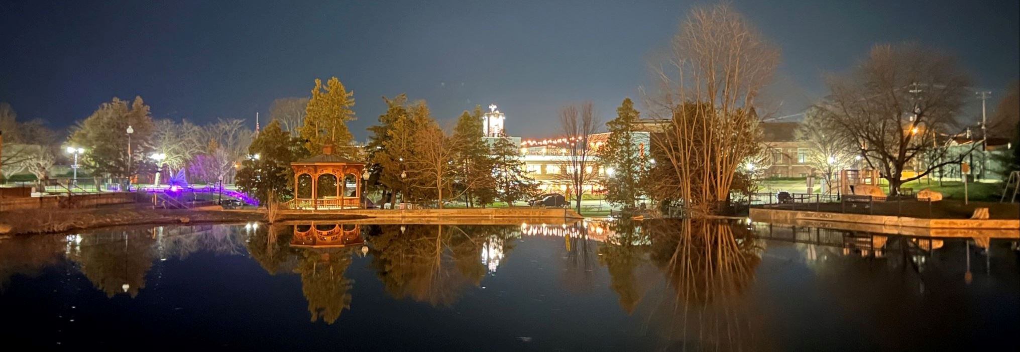 Evening at the Millpond