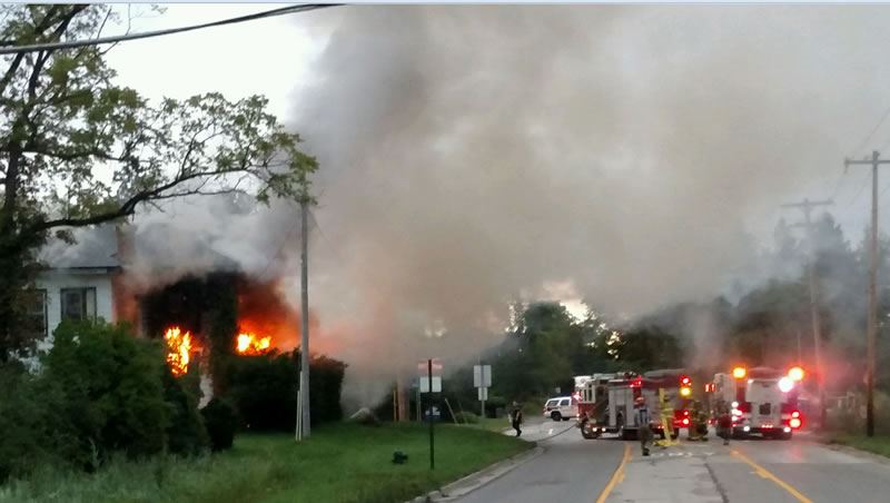 Main Street Structure Fire