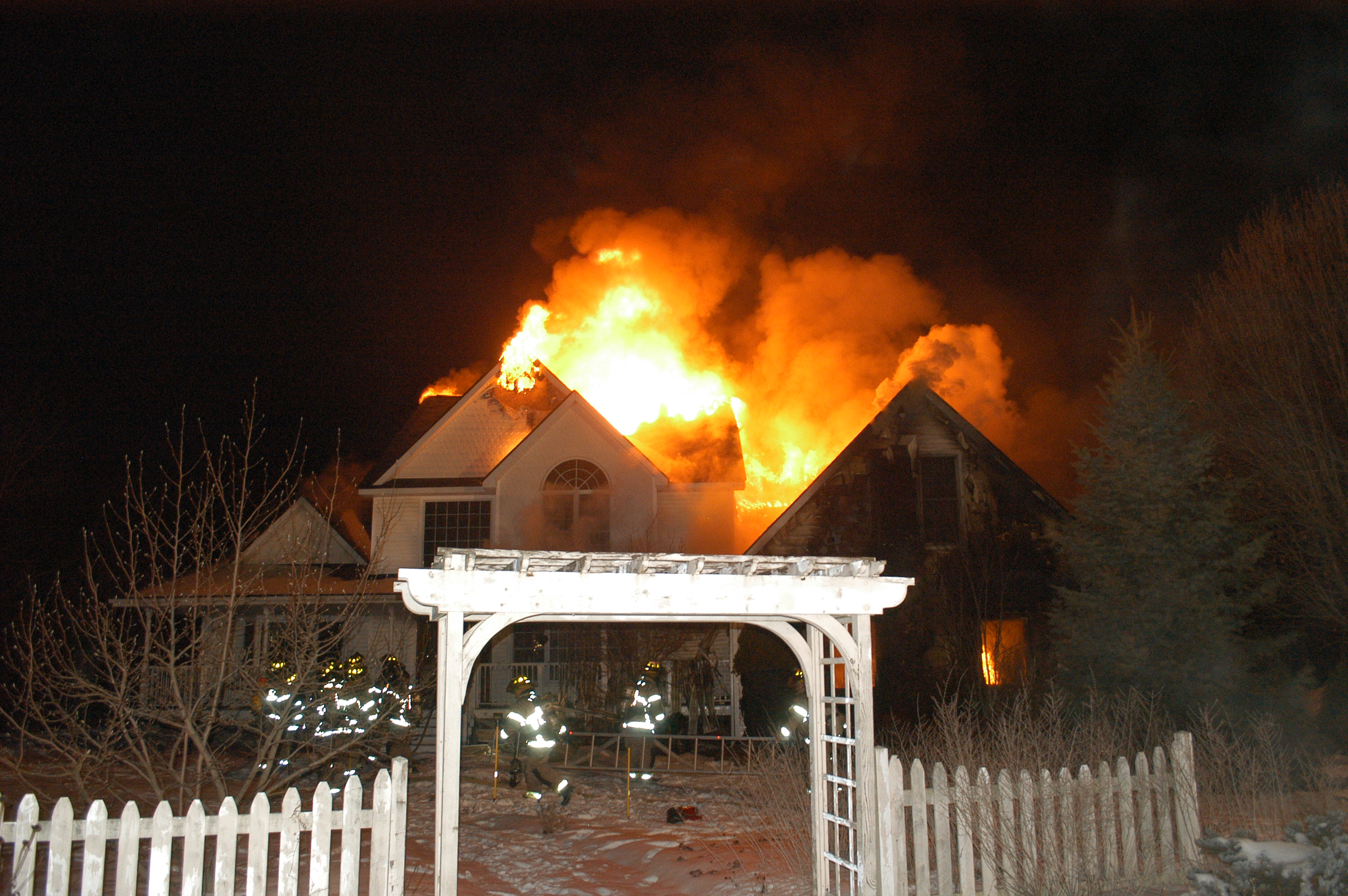 Rohn Road House Fire