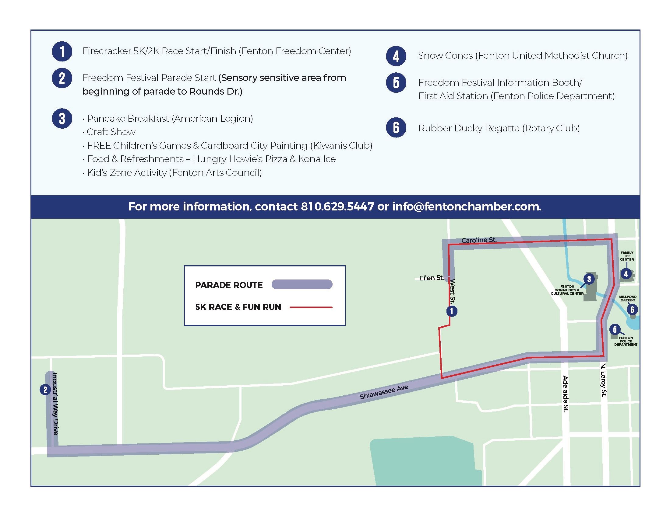FR354 Fenton Freedom Festival Flyer With Map_R4