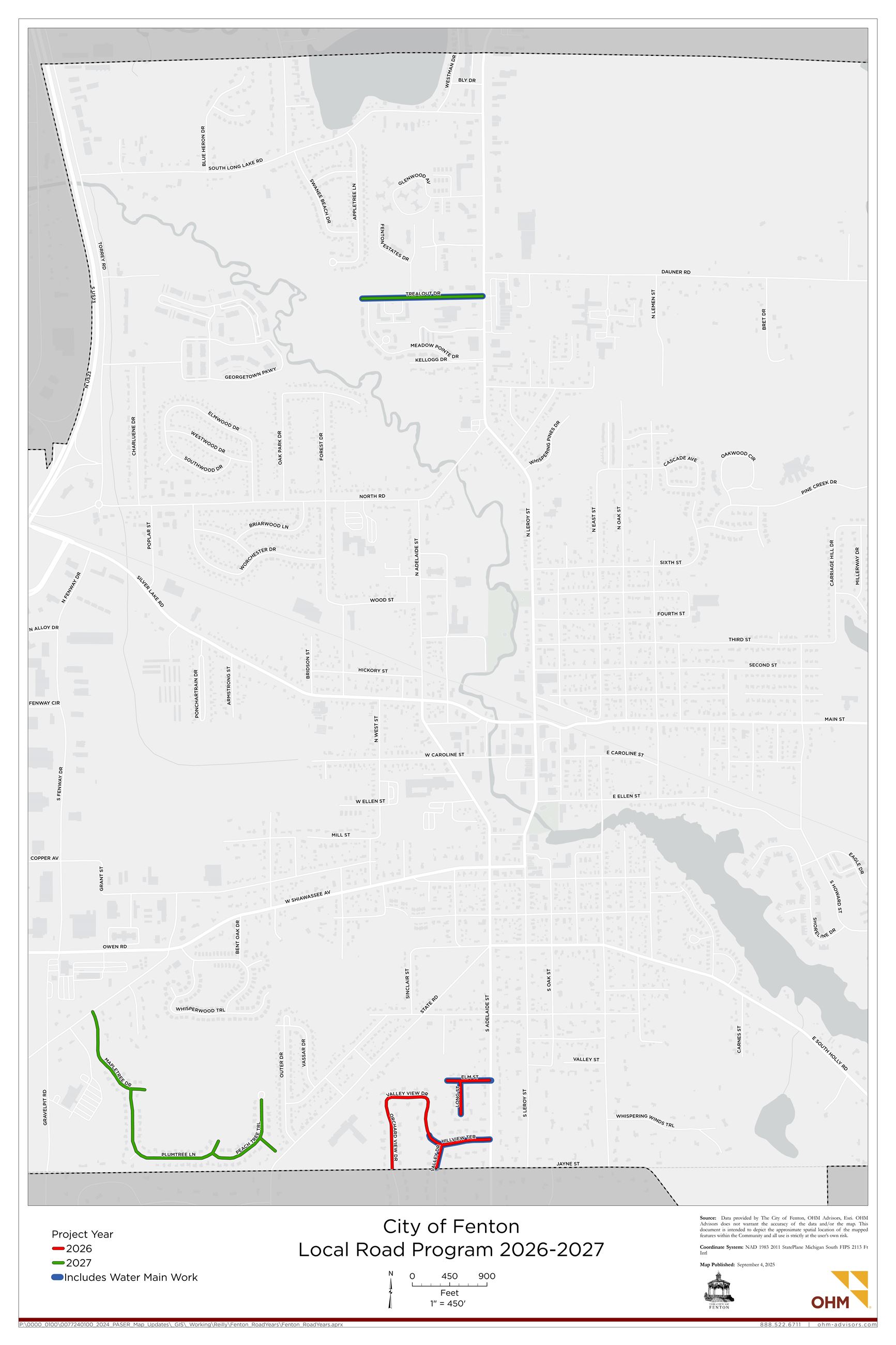 FentonLocalRoadsMap2026_2027